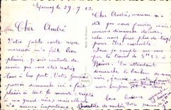 Mujer de la fantasía de la POSTAL de la VENDIMIA