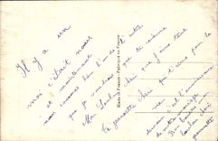 Mujer de la fantasía de la POSTAL de la VENDIMIA