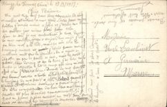 Flores de la fantasía de la POSTAL de la VENDIMIA