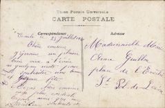 Mujer de la fantasía de la POSTAL de la VENDIMIA