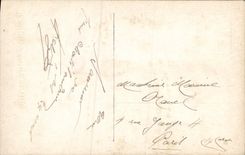 Mujer de la fantasía de la POSTAL de la VENDIMIA