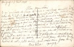 Mujer de la fantasía de la POSTAL de la VENDIMIA