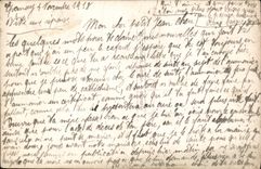 Mujer de la fantasía de la POSTAL de la VENDIMIA