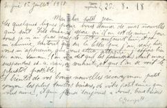 VINTAGE POSTCARD Fantasy Woman the voice of ivy