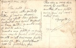 Mujer de la fantasía de la POSTAL de la VENDIMIA