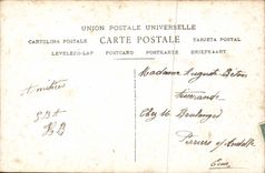 CPA Fantaisie Enfant Ane Mule 