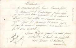 Mujer de la fantasía de la POSTAL de la VENDIMIA