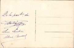 Plano del hombre de la fantasía de la POSTAL de la VENDIMIA