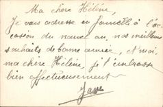 VINTAGE POSTCARD Good Fantaisie celebrates