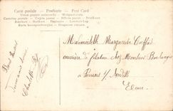 VINTAGE POSTCARD Fantasy Woman Letter M