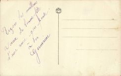 Mujer de la fantasía de la POSTAL de la VENDIMIA