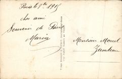 CPA Fantaisie Femme Avion Soldat Militaria