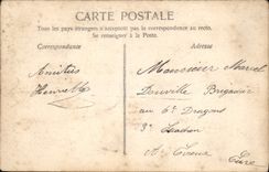 VINTAGE POSTCARD Fantasy Women Marcelle First name