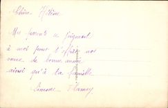 Mujer de la fantasía de la POSTAL de la VENDIMIA