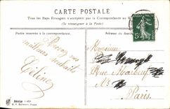 Flores de la fantasía de la POSTAL de la VENDIMIA