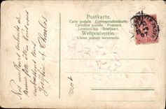 La fantasía de la POSTAL de la VENDIMIA florece la carretilla