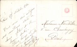 VINTAGE POSTCARD Fantasy Woman