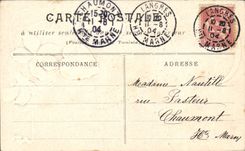 Flores de la fantasía de la POSTAL de la VENDIMIA