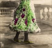 VINTAGE POSTCARD Fantasy Woman