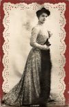 VINTAGE POSTCARD Fantasy Lescot Woman