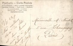 VINTAGE POSTCARD Fantasy Woman