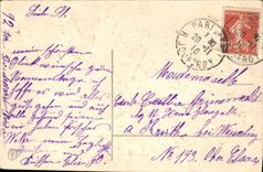 VINTAGE POSTCARD Fantasy Flowers Lily of the valley Bell