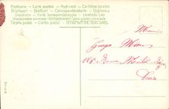 CPA Fantaisie Fleurs Noel