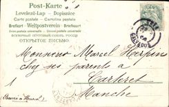 CPA Fantaisie Fleurs Corne d'abondance