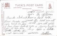 Flores de la fantasía de la POSTAL de la VENDIMIA