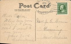 CPA Fantaisie Croix Muguet 