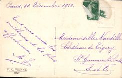 VINTAGE POSTCARD Fantasy Woman Hind