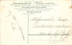 VINTAGE POSTCARD Fantasy Angel Clover