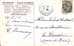 VINTAGE POSTCARD Fantasy Angels Christmas Angel