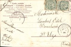 VINTAGE POSTCARD Fantasy Children Heart