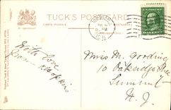 Flores de la fantasía de la POSTAL de la VENDIMIA