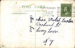 La fantasía de la POSTAL de la VENDIMIA florece el lirio de los valles