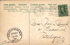 Flores de la fantasía de la POSTAL de la VENDIMIA