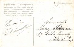 La fantasía de la POSTAL de la VENDIMIA florece cisnes