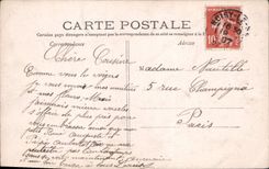 VINTAGE POSTCARD Fantasy Woman