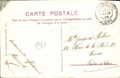 VINTAGE POSTCARD Fantasy Flowers Zeppelin Airship Doves