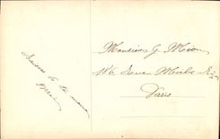 VINTAGE POSTCARD Fantasy Flowers