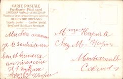 VINTAGE POSTCARD Fantasy Flowers