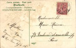 VINTAGE POSTCARD Fantasy Flowers