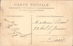 VINTAGE POSTCARD Amiens View of the cathedral taken of the belfry