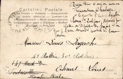 VINTAGE POSTCARD Fantasy Woman Dogs Dog