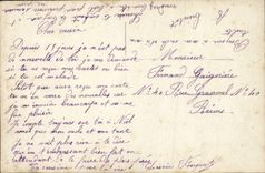 VINTAGE POSTCARD Fantasy Woman