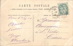 VINTAGE POSTCARD Fantasy Woman Sailor