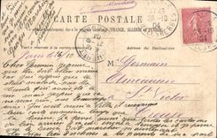 VINTAGE POSTCARD Fantasy Woman