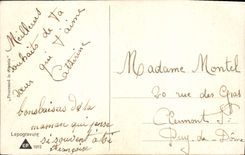 VINTAGE POSTCARD Fantasy Happy New Year