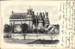 VINTAGE POSTCARD Langeais the Castle